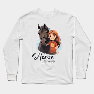 Happy Horse Long Sleeve T-Shirt